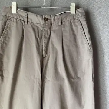 RICCARDO METHA 1 TUCK WIDE TROUSER 치노 팬츠