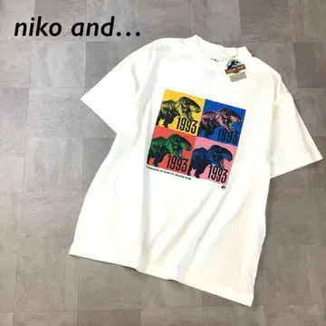 [새상품 택 포함] niko and - 니코앤드 쥬라기 공원 티셔츠