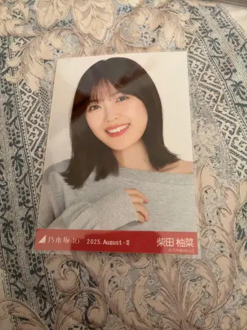 노기자카46 브로마이드 시바타 유나