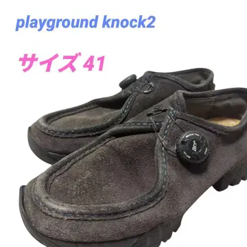 playground knock 2 플레이그라운드 블랙 사이즈 41
