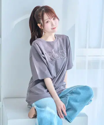 로제뮤즈 logo applique UNI-T 새상품