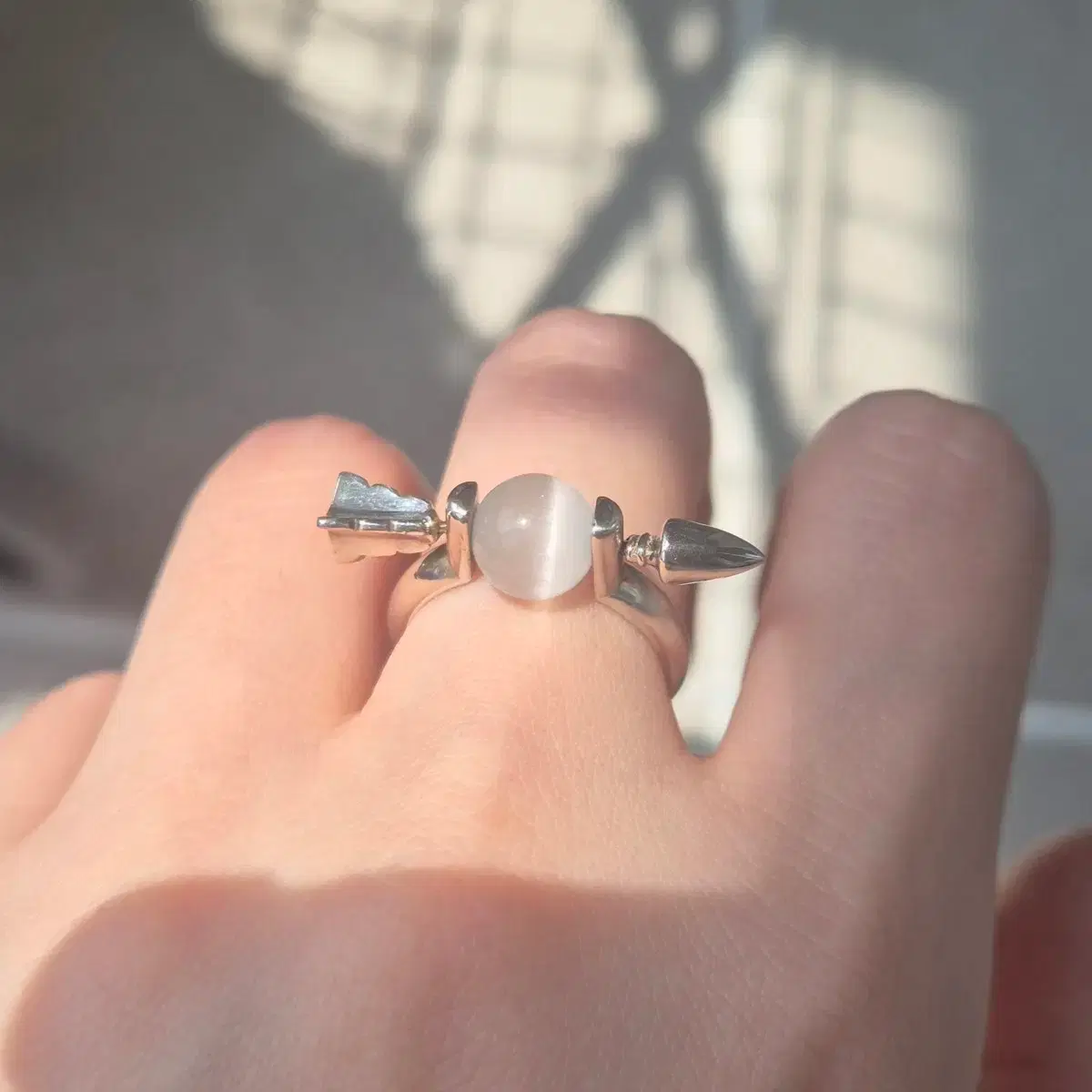 Studio Ohoo Katseye Arrow Ring 925 Silver