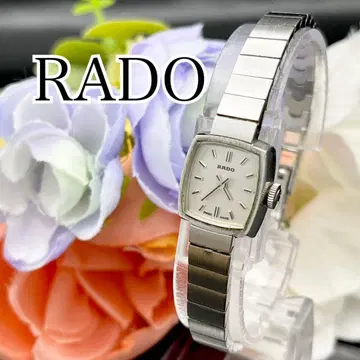 작동 손목시계 RADO 라도 실버 여성용 수동 와인딩 비즈니스 I44