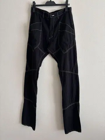 Sulvam 스티치 패치워크 팬츠