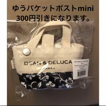 DEAN & DELUCA 하와이 한정판 하이비스커스 에코백 참 포함
