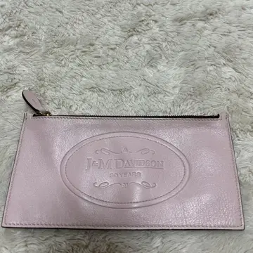 J&M DAVIDSON 30YEARS 파우치 핑크