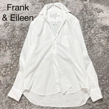 프랭크 앤 일리 Eileen 코튼 스키퍼 셔츠 XL 상당 새상품급