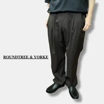 미 실루엣 ROUNDTREE&YORKE 2턱 팬츠 SL1-751