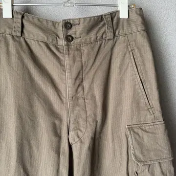 ALIER AIZENAY 프랑스군 M-47 헤링본 카고 팬츠