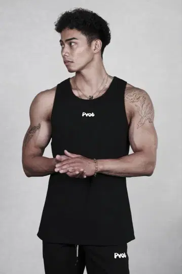 Pivot Athleisure Basic Tank 블랙