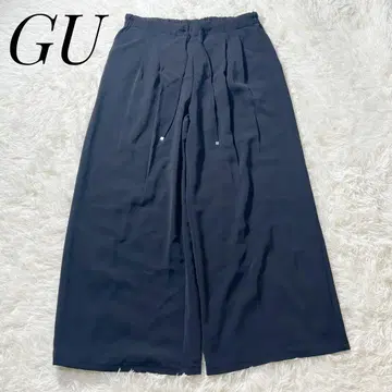 GU 지유 드레이프 와이드 팬츠 Z XL