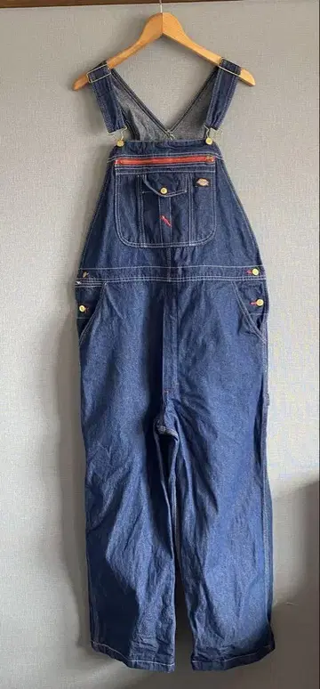 디키즈 멕시코제 데님 오버롤 중고 36 x 32