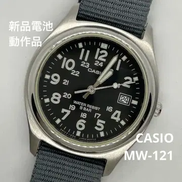 casio 카시오 MW-121 작동품 1721 밀리터리