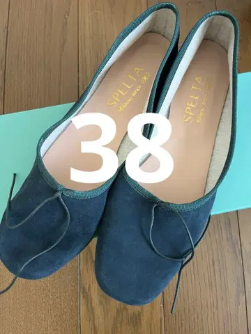 SPELTA 스펠타 스웨이드 플랫슈즈 38 사이즈