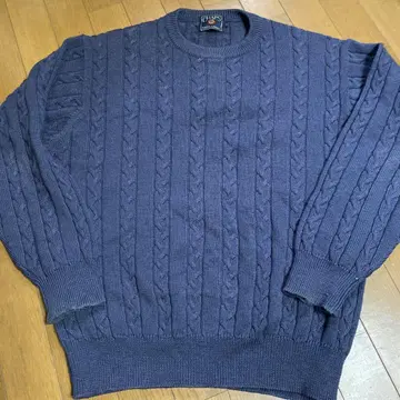 Ralph Lauren CHAPS 케이블 짜임 코튼 니트 스웨터