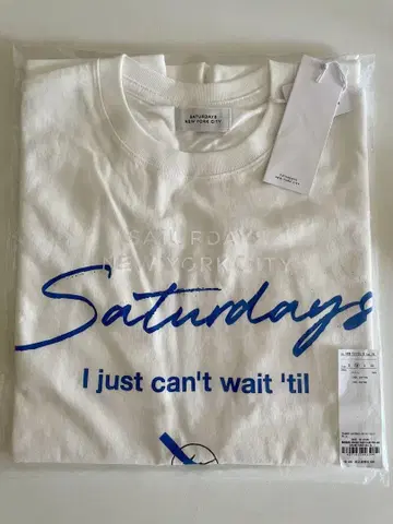 Saturdays NYC x FRAGMENT 한정 화이트 티셔츠 M