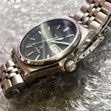 SEIKO SilverWave 1980년 생산 파랑 다이얼 데이데이트