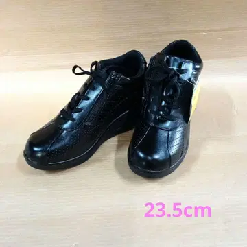 폭넓은 에어쿠션 웨지 밑창 워킹화 지퍼 부착
