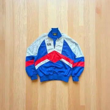 컨디션 최상 90년대 아식스 저지 풀오버 트랙탑 L 일본제