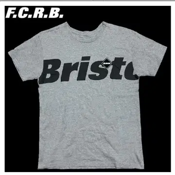 FCRB BIG LOGO TEE 일본제 빅 로고 셔츠 M 브리스톨