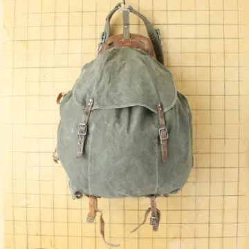40년대 스웨덴군 밀리터리 M39 백팩 캔버스 백팩 ss159