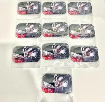 HUNDRED LINE 필살아구력 캔뱃지 10점 쿠즈쿠 카코 HL08