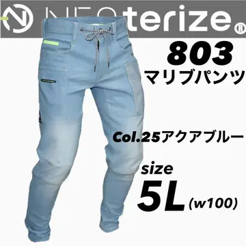 1 네오테라이즈 803 25. 아쿠아블루 5L 마리브 팬츠