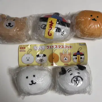 나가노 캐릭터즈 모찌루 페이스 마스코트 전 5종