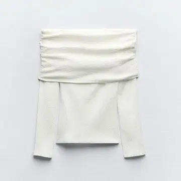 ZARA 오프숄더 화이트 M 사이즈 3644/151