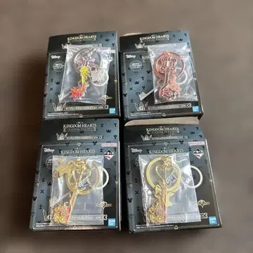 KINGDOM HEARTS 제일복권 G상 4개 세트