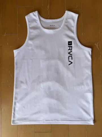 RVCA 화이트 탱크탑