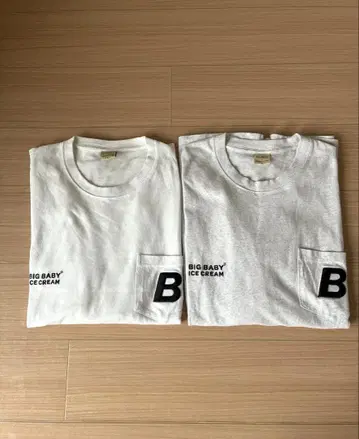 BIG BABY ICE CREAM FREAK'S STORE 티셔츠 2장