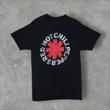 RED HOT CHILI PEPPERS 티셔츠 밴드 티 파키면