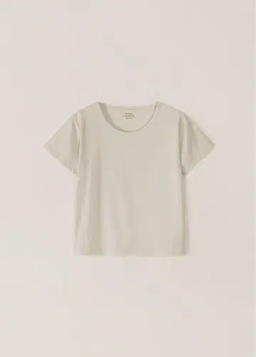 OHOTORO Corn T-Shirt ivory 티셔츠 아이보리