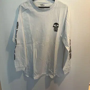KICKS/HI 화이트 롱 슬리브 티셔츠 L