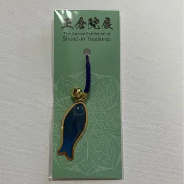 정창원전 정창원 보물 벽유리 어형 넷츠케 나라 키링 스트랩 물고기