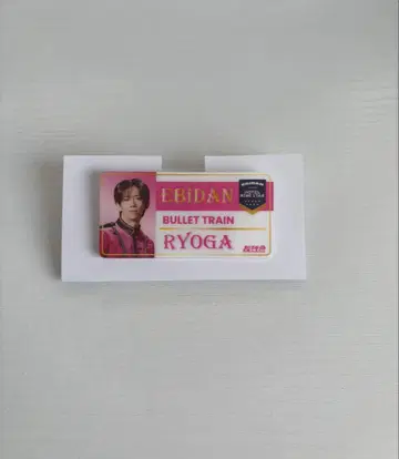 EBiDAN 에비라이 랜덤 아크릴 네임 배지 초특급 료가