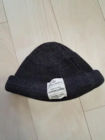 Nigel Cabourn 니트 모자 네이비