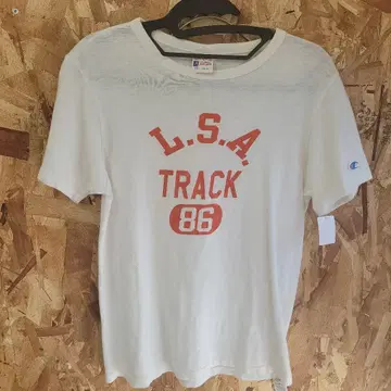 복각 런택 Champion L.S.A. TRACK 86 티셔츠 S