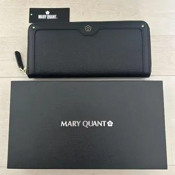 미사용 새상품 MARY QUANT 마리콴트 장지갑 소가죽