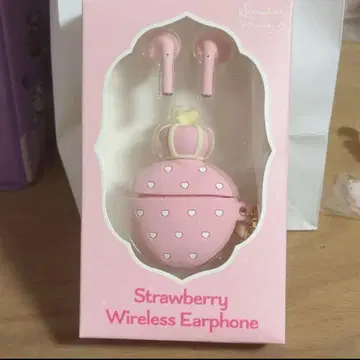 Strawberry Wireless 이어폰