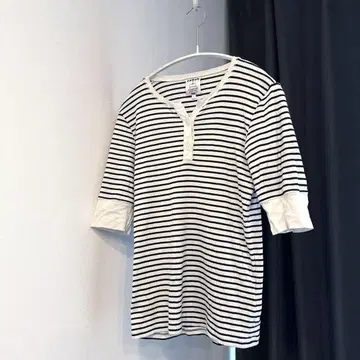 [ CABaN ] HENLEY NECK T-SHIRT/UNIVERSEL