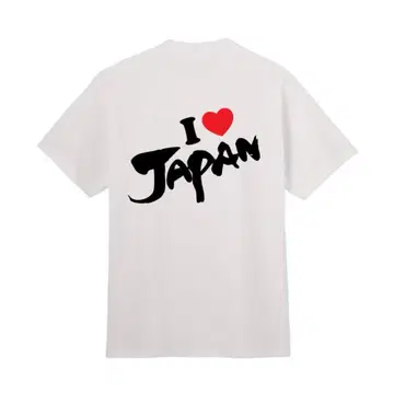 I Japan 반팔 T셔츠 화이트