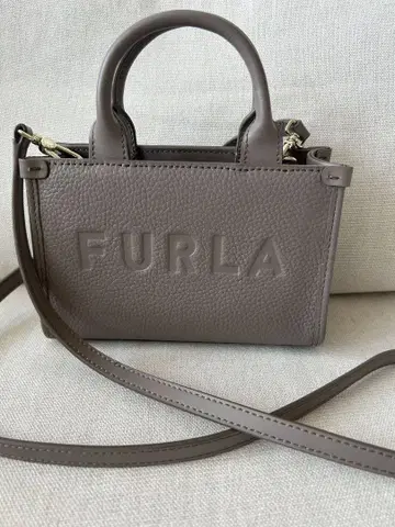 FURLA 그레이지 가죽 미니 숄더백