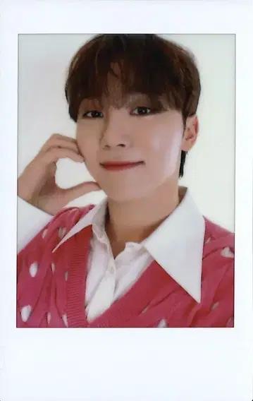 SEVENTEEN 승관 2022 HANABI 인스턴트 포토 카드 체키