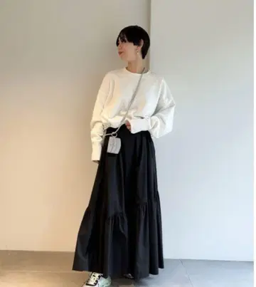 emmi 허리 절개 캉캉 스커트