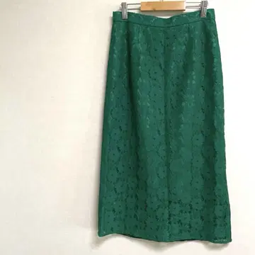 SPICK&SPAN 스픽앤스팬 레이스 스커트 그린 새상품급 깔끔