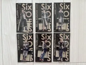 SixTONES 아크릴 스탠드 6개 세트