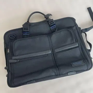 블랙 나일론 비즈니스 백