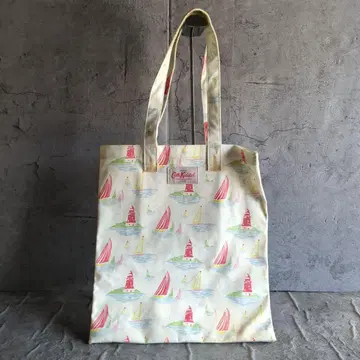 [ Cath Kidston ] 캐스키드슨 화이트 요트 토트백